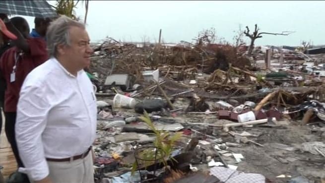 Hurricane Dorian was “Category Hell” Says UN Secretary General