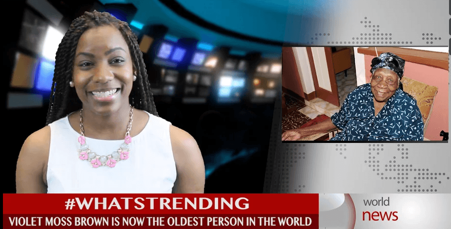 Jamaican super-centenarian Violet Moss Brown now the oldest person in the world