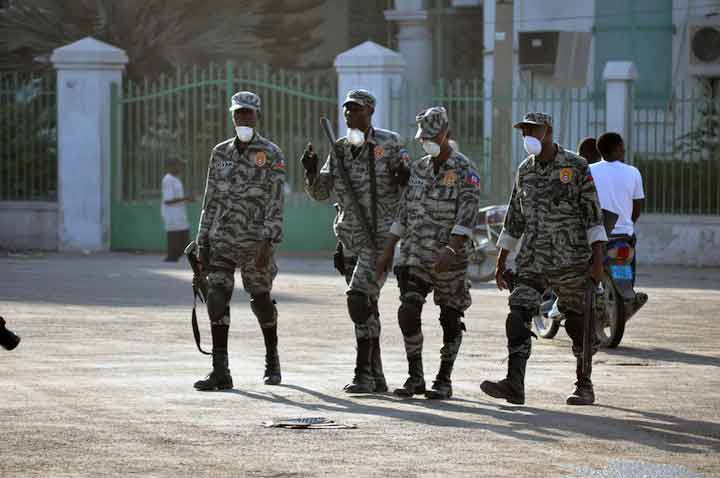 Haiti sends soldiers to Martinique for specialized military training