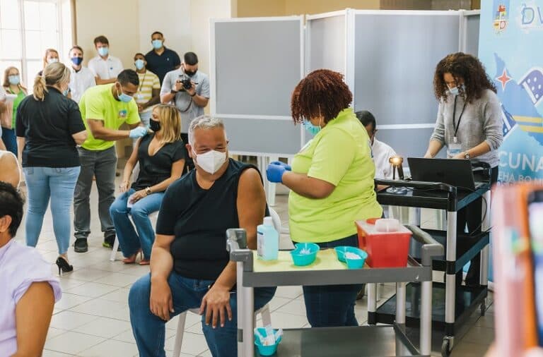 COVID-19 Immunization Drive Underway in Aruba