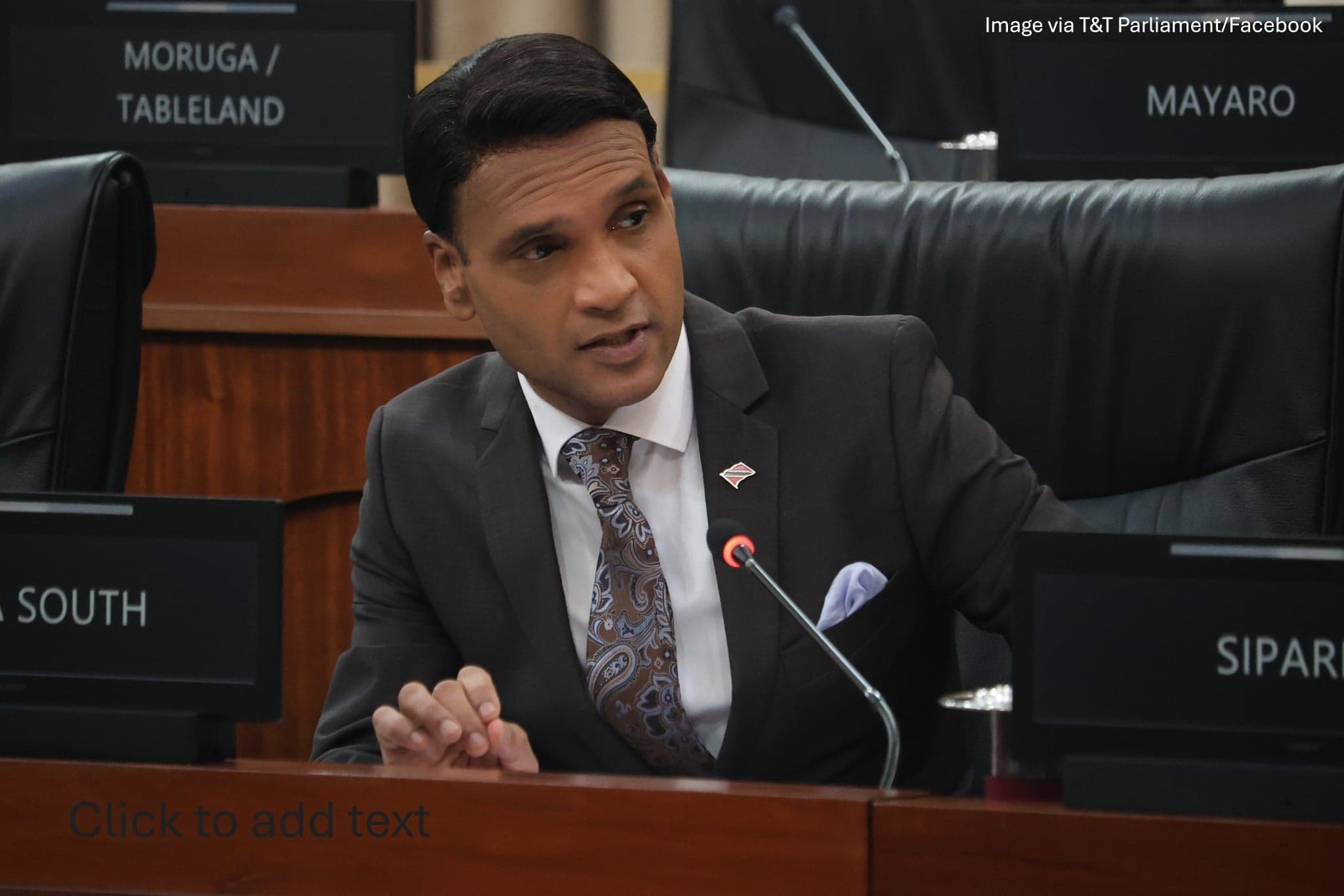 Trinidad's UNC not involved in Barbados election campaign, says minister