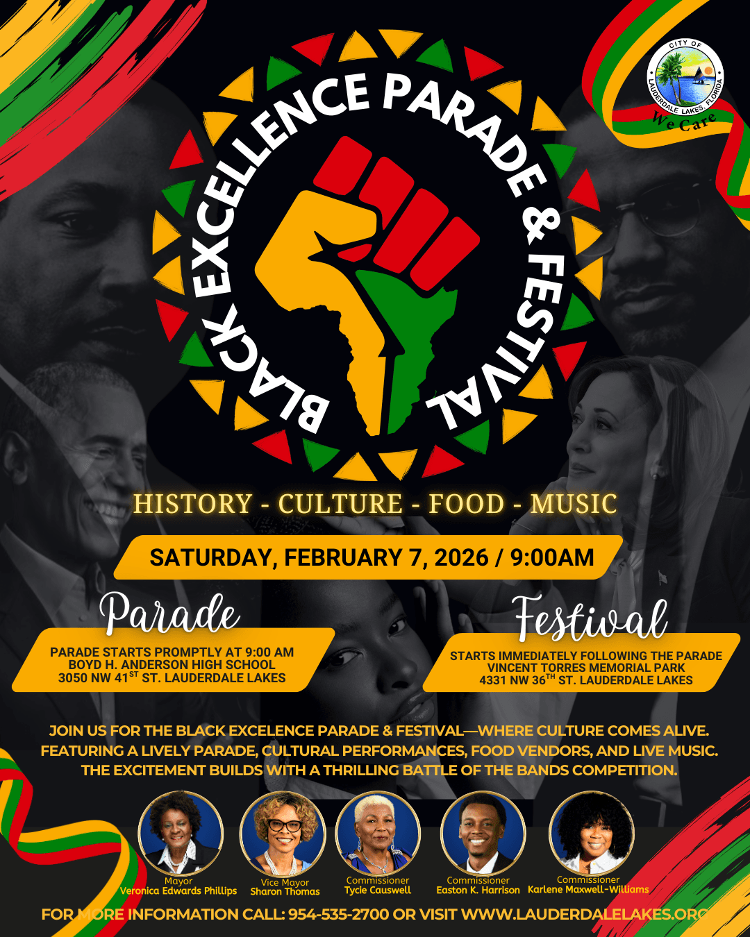Lauderdale Lakes to host 18th annual Black Excellence Parade & Festival on Feb. 7