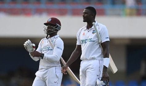 Bonner, Holder earn West Indies tense draw