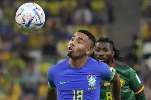 Brazil striker Gabriel Jesus has surgery, out of World Cup