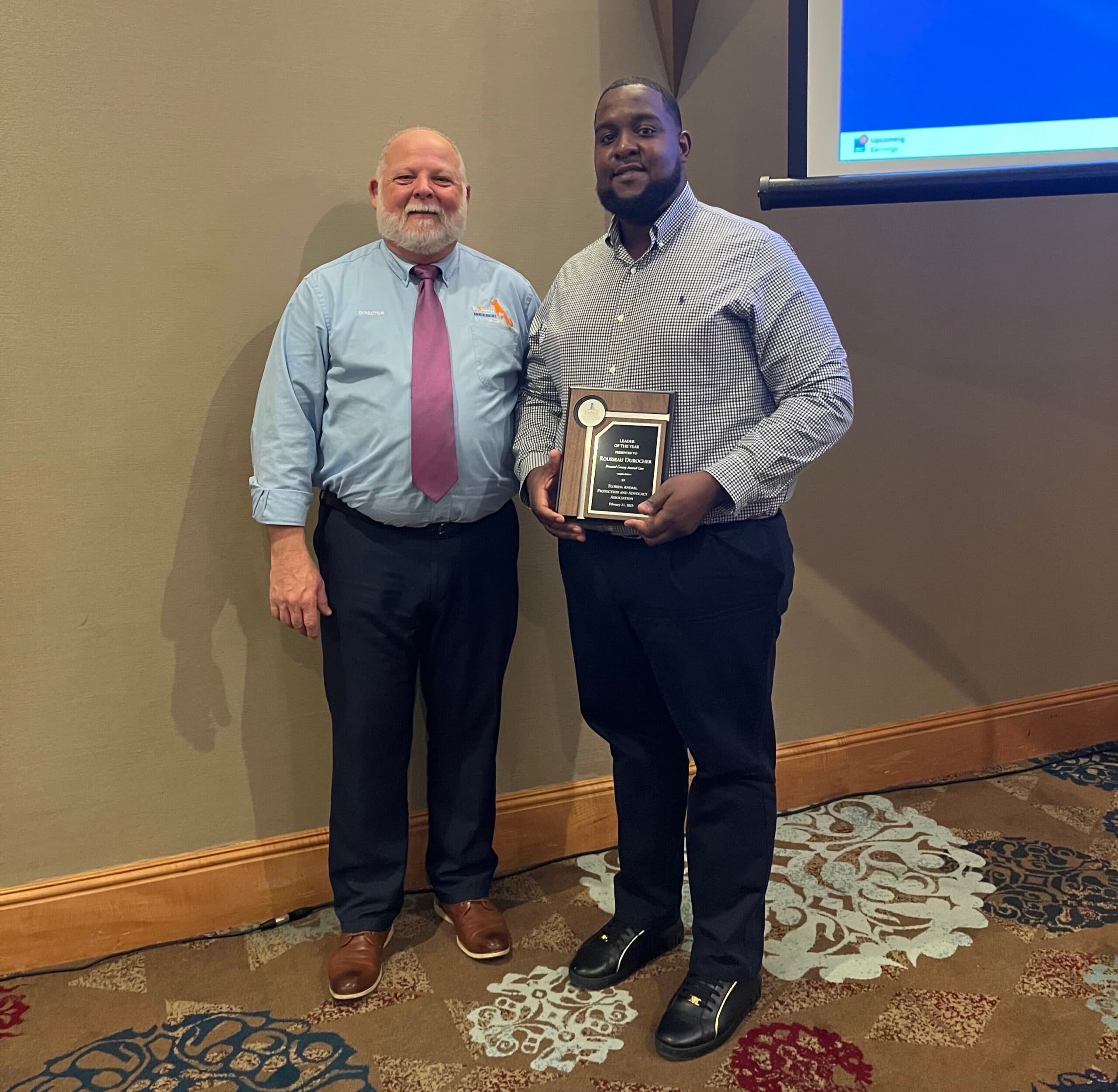 Haitian-American Rousseau Durocher named Florida Animal Protection Leader of the Year