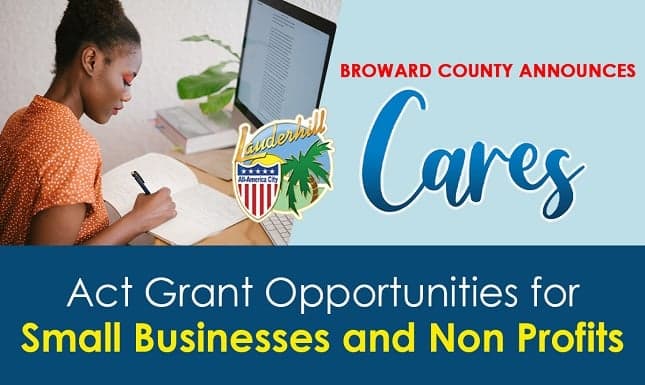 Broward County CARES Act Grant Application Deadline Extended!