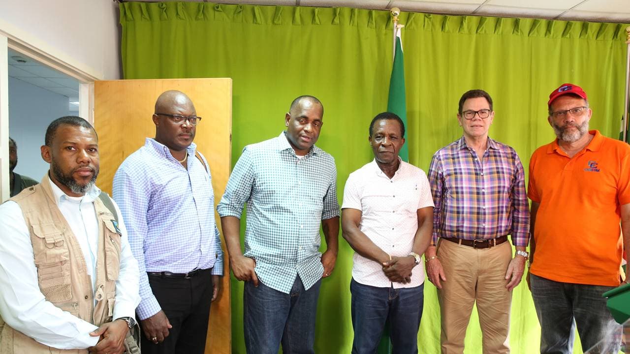 CDB President in high-level mission to Dominica
