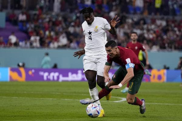 Ghana coach Otto Addo slams ref after Ronaldo’s record World Cup goal