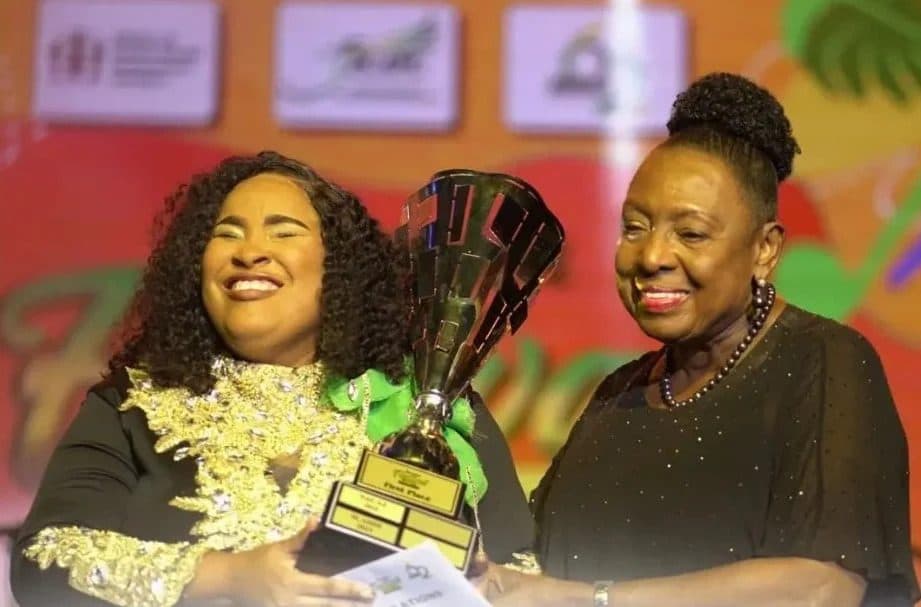 Kimiela 'Candy' Isaacs' is first visually impaired winner of Jamaica Festival Song Competition