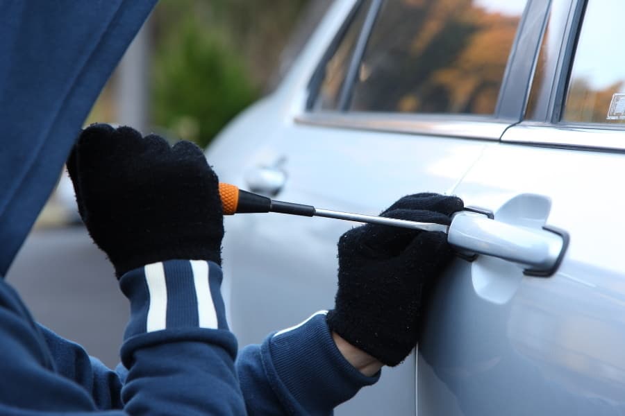 Thief flees from crime scene after being caught red-handed