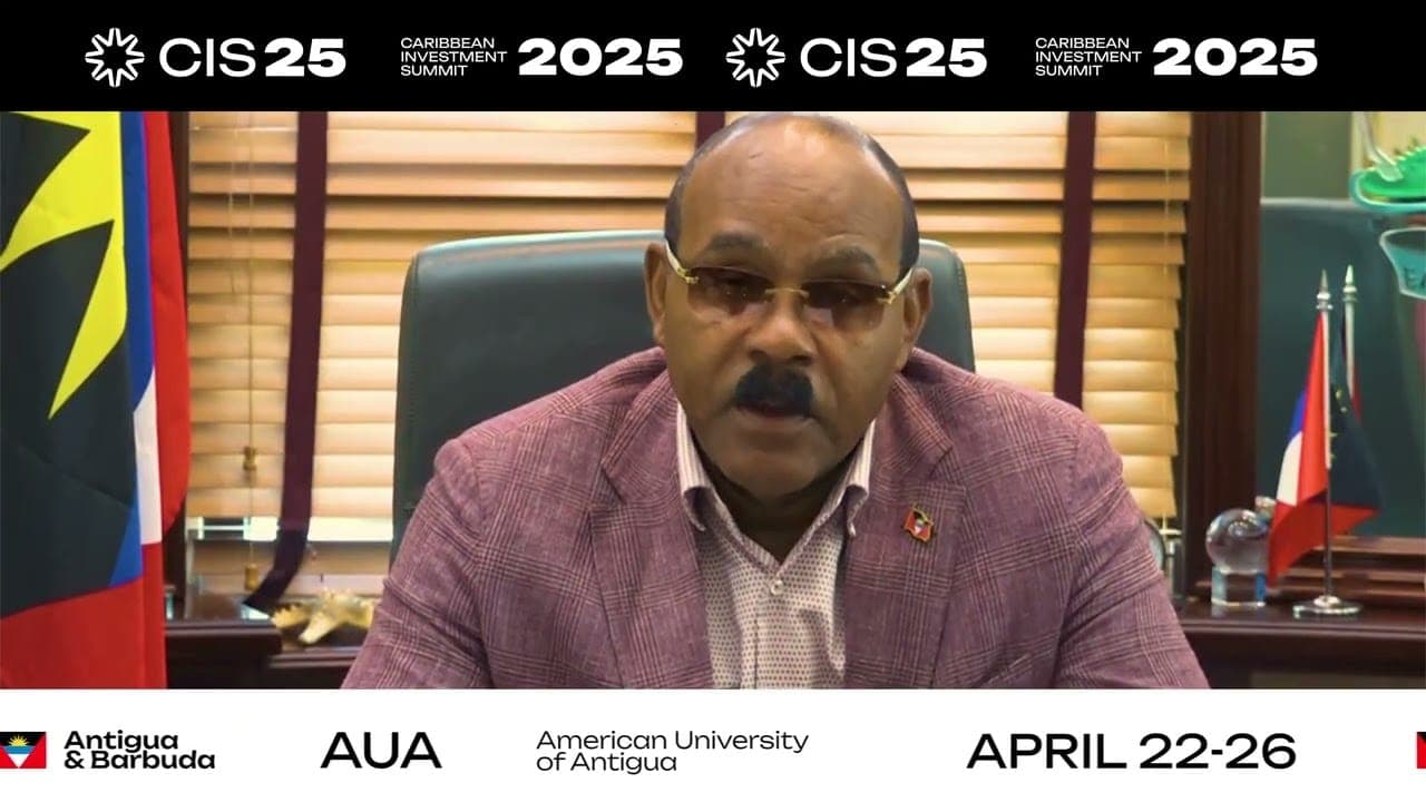 Antigua to host Caribbean Investment Summit on April 22 to 26