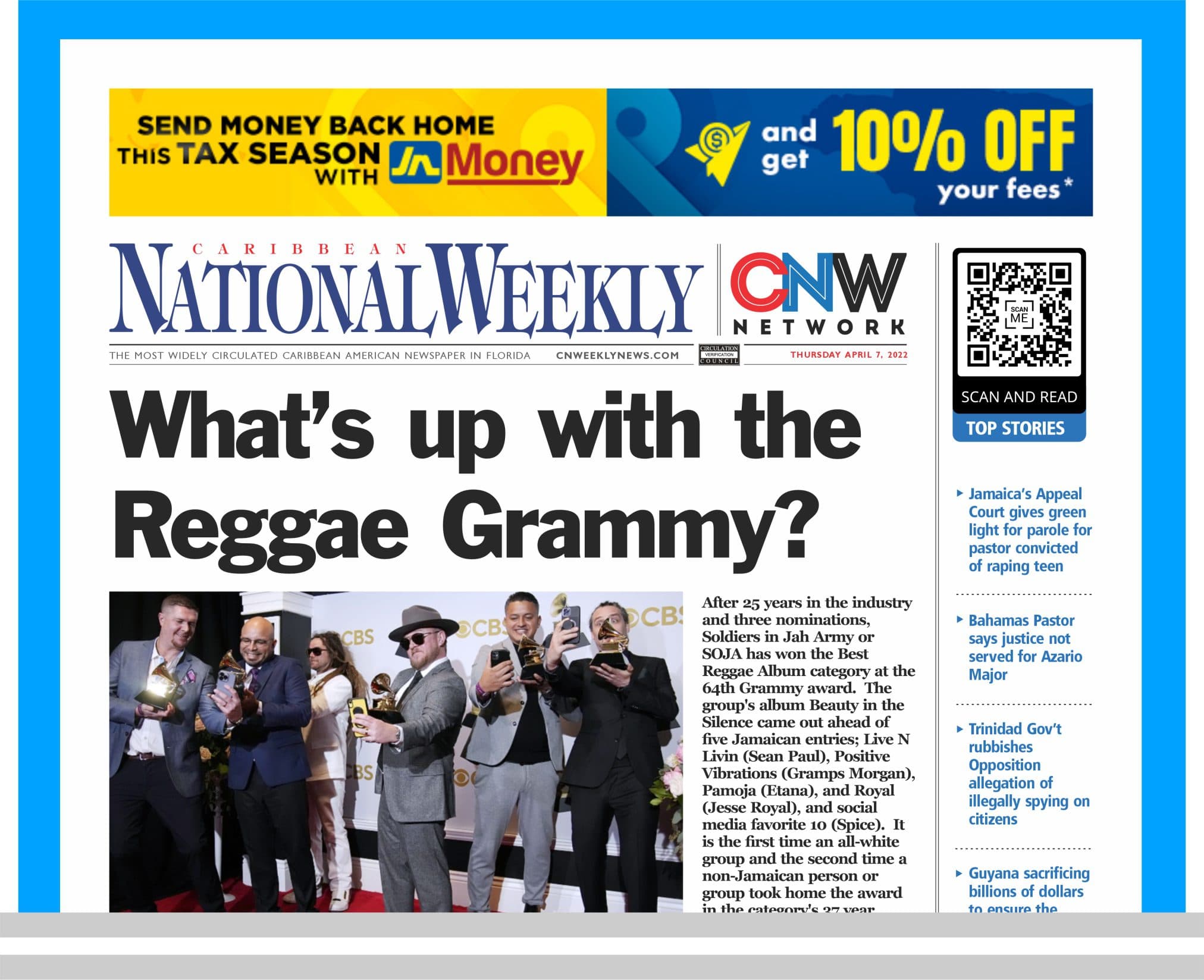 Caribbean National Weekly April 7, 2022