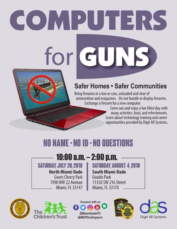 Computers for Guns: Safer Homes, Safer Communities