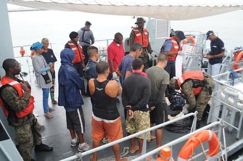 Bahamas Defence Force Apprehends Cuban Migrants