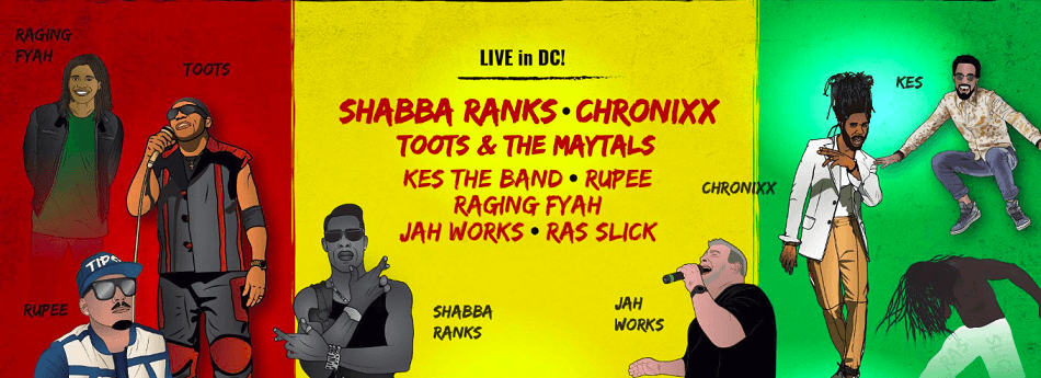 Inaugural World Reggae Festival comes to DC on August 19
