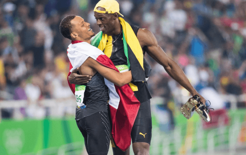 Bolt’s invaluable advice is icing on the cake for DeGrasse