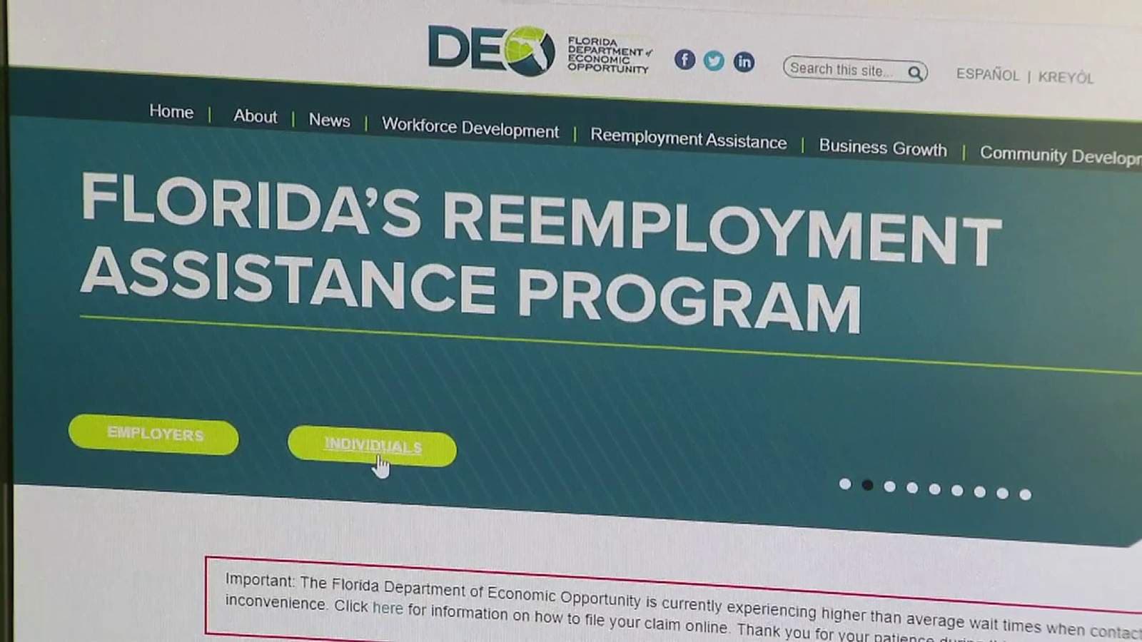 Florida To Make Unemployment Claims Retroactive