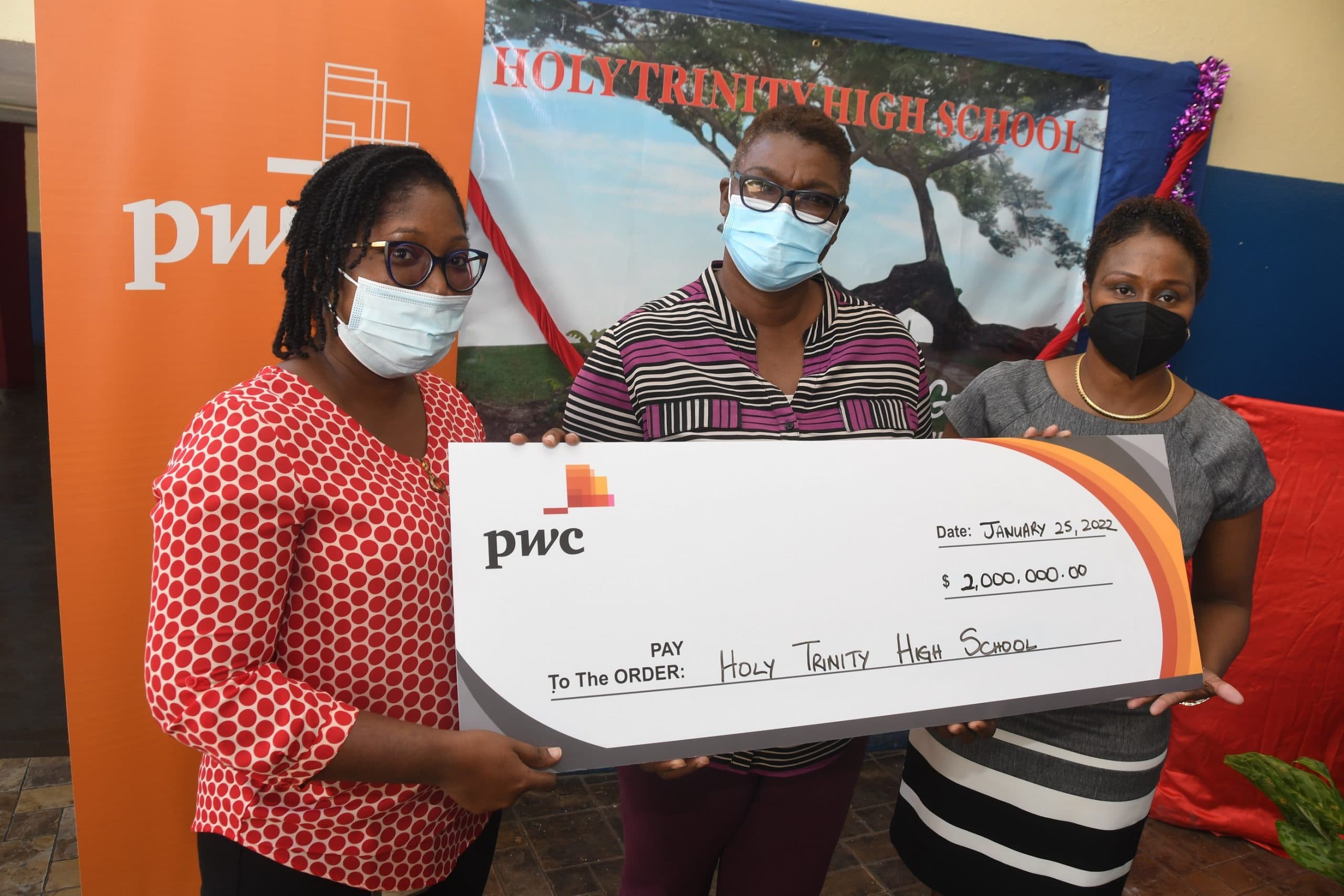 Holy Trinity High gets J$2m Intervention Boost