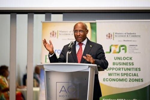 Minister Hill touts Jamaica as prime destination for business and investment
