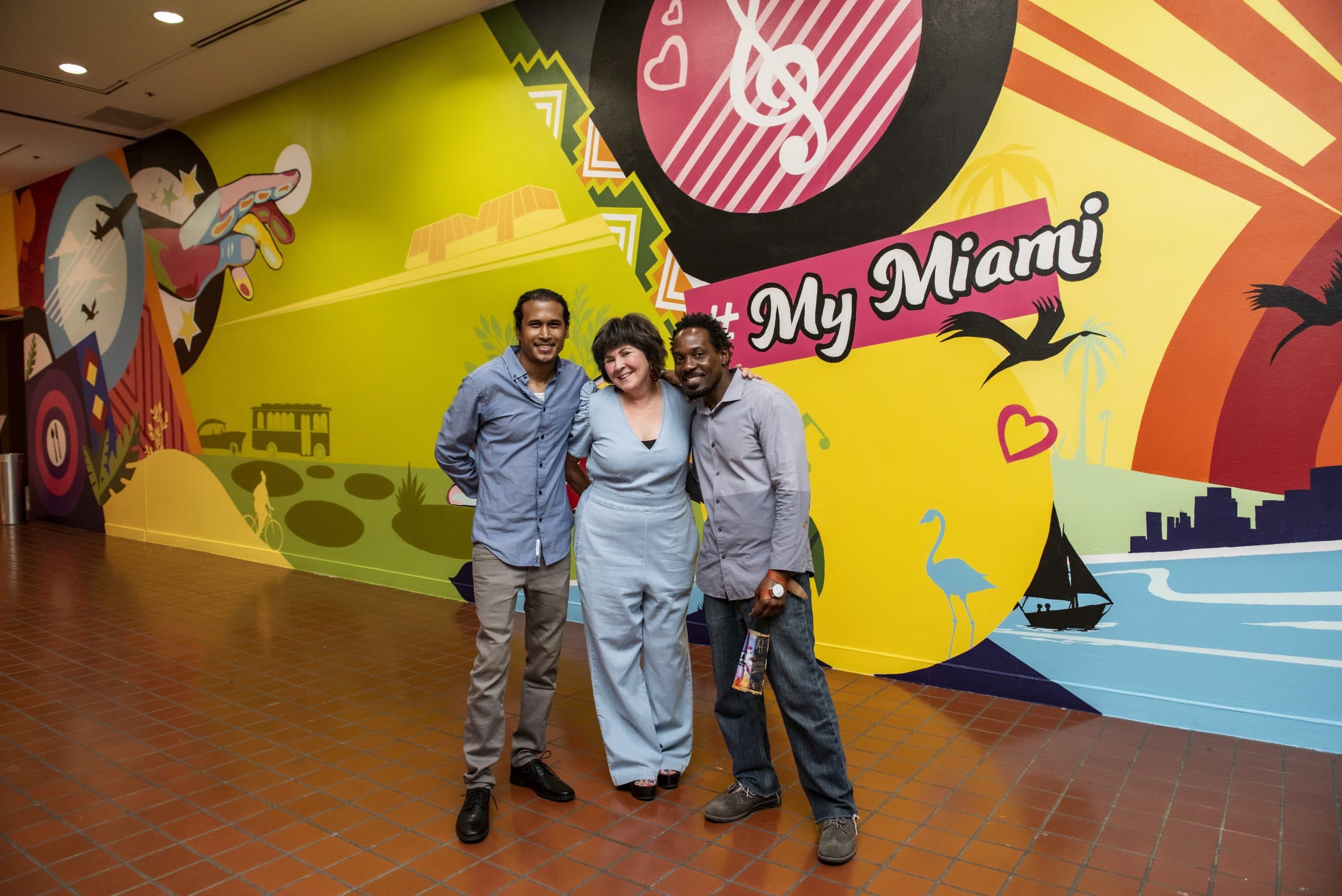 Caribbean-Heritage Month Mural Opened at HistoryMiami Museum