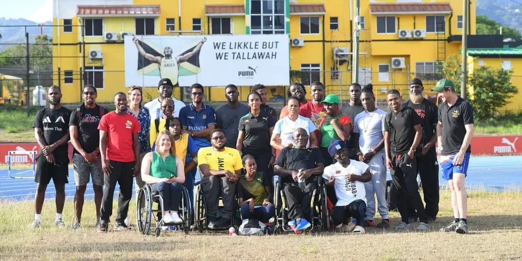Para athletes shine at transformative GAPS camp in Jamaica