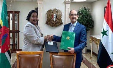Dominica “suspends indefinitely” diplomatic relations with Syria
