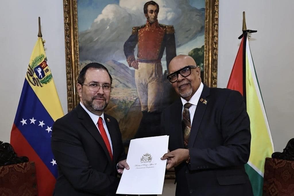 Guyana’s new ambassador to Venezuela pledges to strengthen bilateral relations