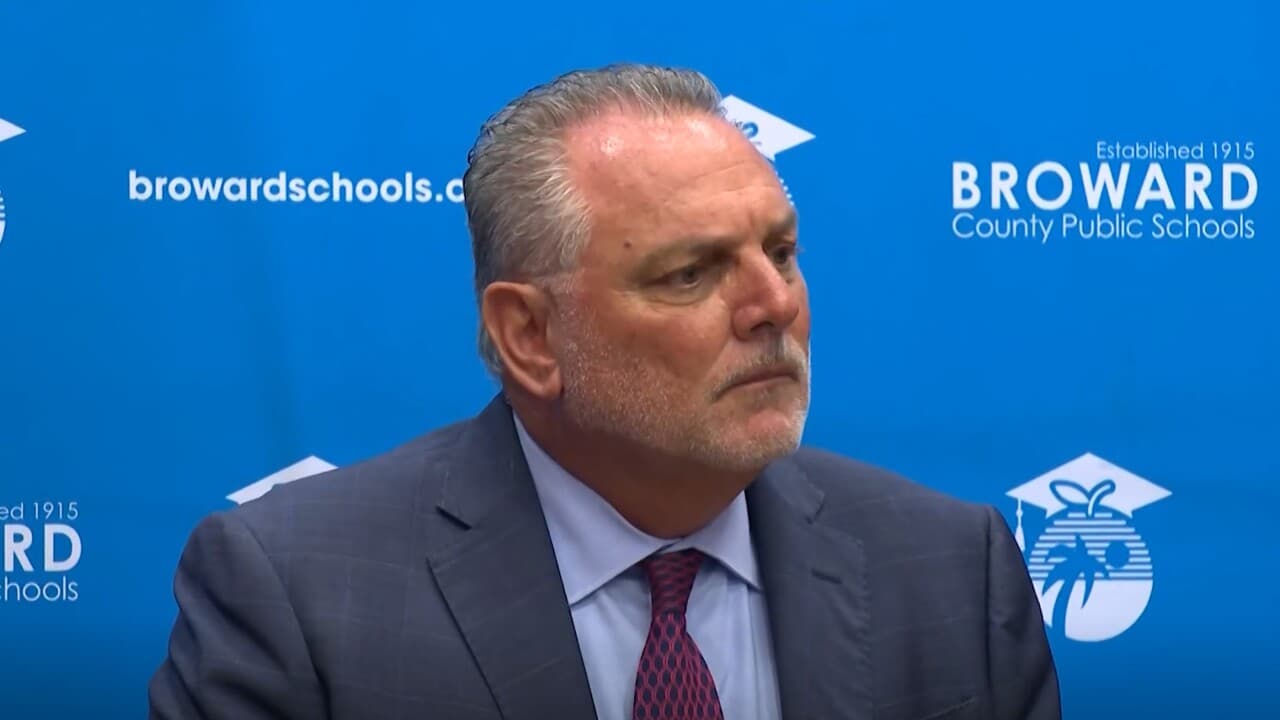 Broward Schools Superintendent Dr. Peter Licata announces retirement