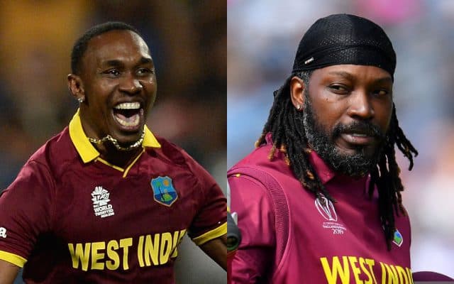 Cricket icons Chris Gayle, Dwayne Bravo commemorate 100-day countdown to ICC T20 World Cup