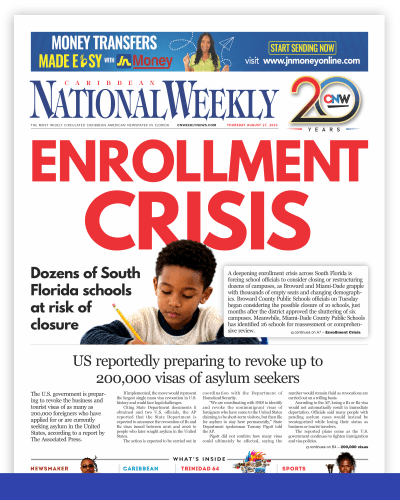 Caribbean National Weekly August 27, 2026