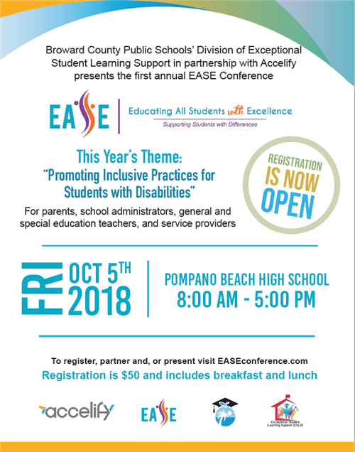 Broward Schools hosts inaugural Educating All Students with Excellence Conference