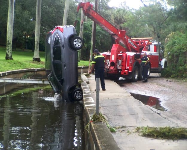 Motorists, beware of canals!
