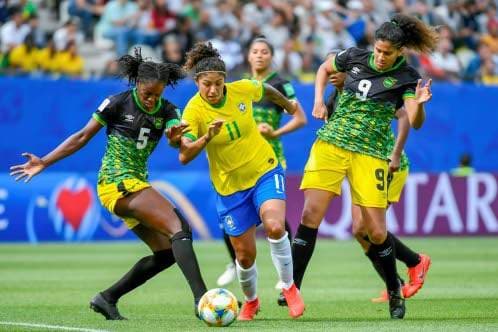 Reggae Girlz go down 0-3 to Brazil in first World Cup game