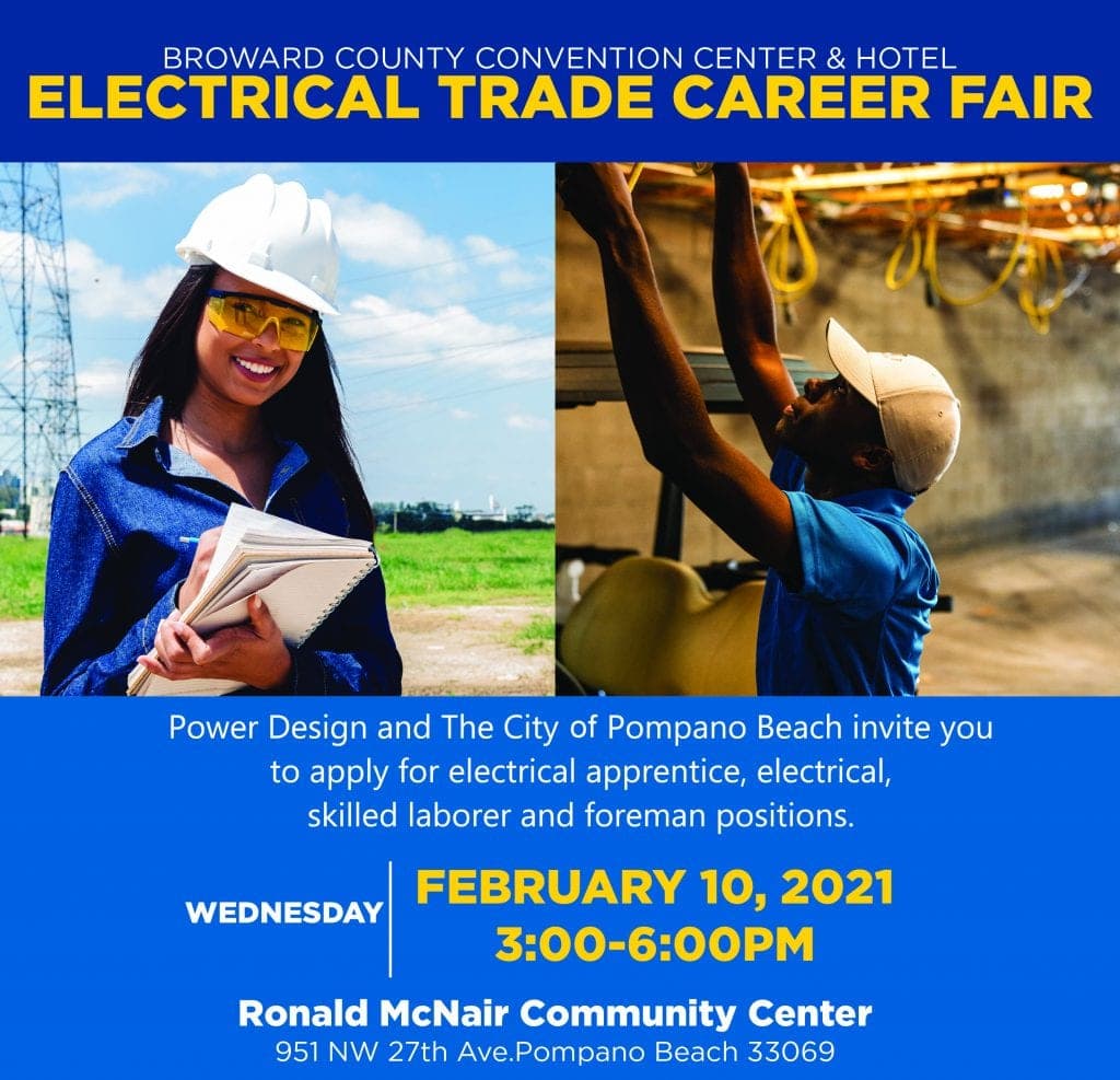 Electrical Trade Career Fair Seeks to Fill Positions in Broward County