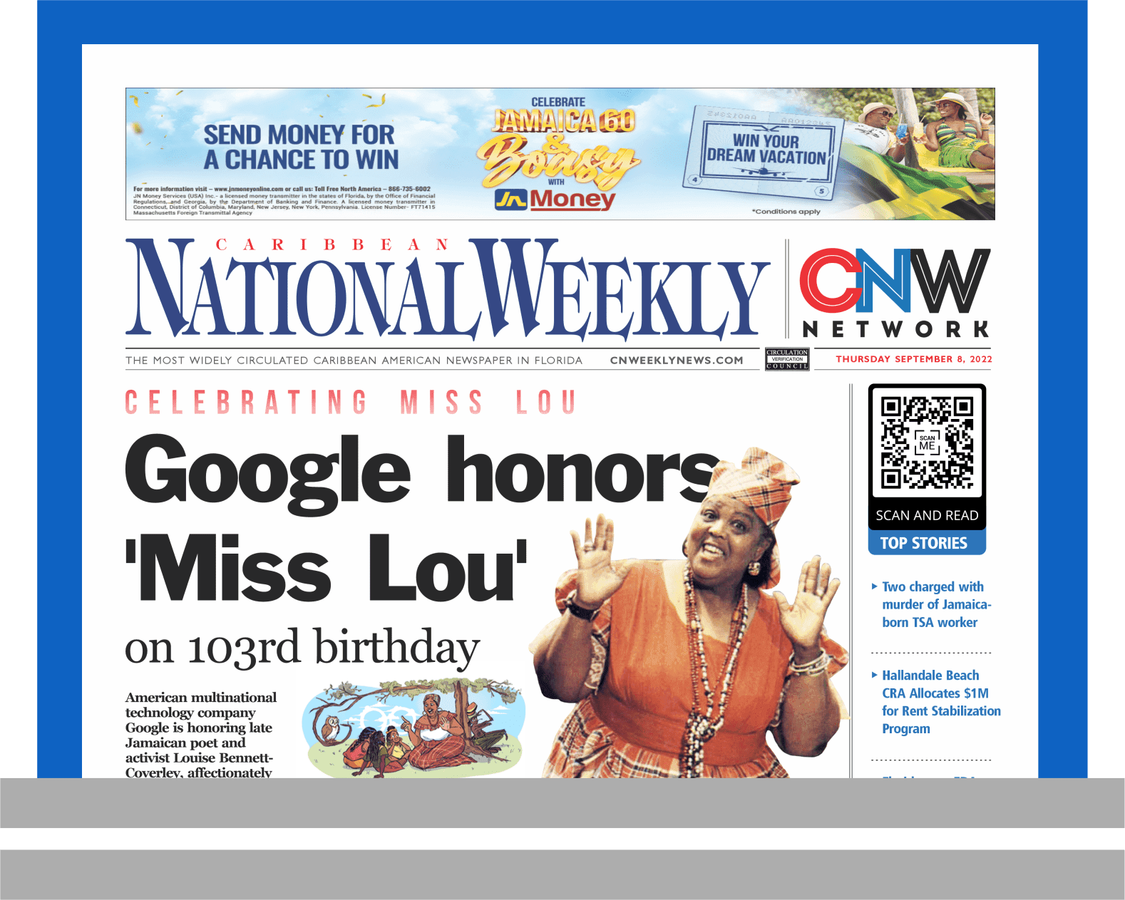 Caribbean National Weekly September 8. 2022