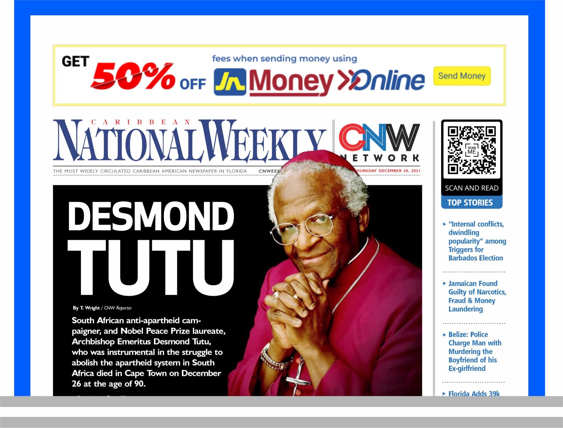 Caribbean National Weekly December 30, 2021