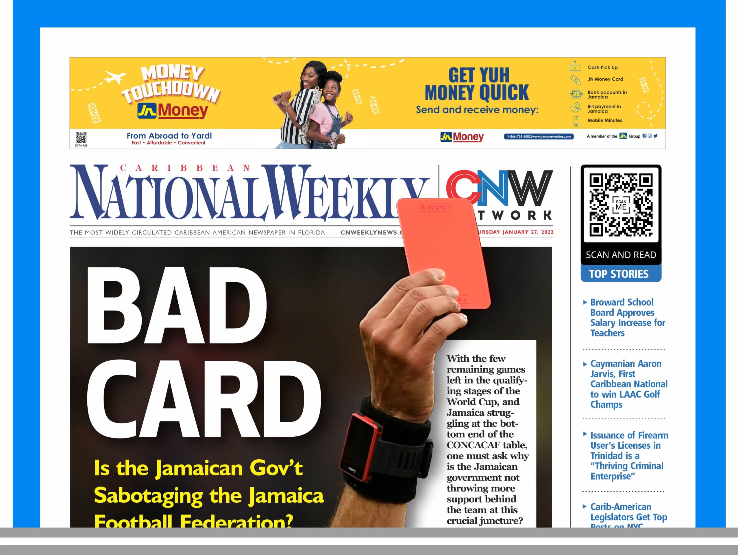 Caribbean National Weekly January 27, 2022