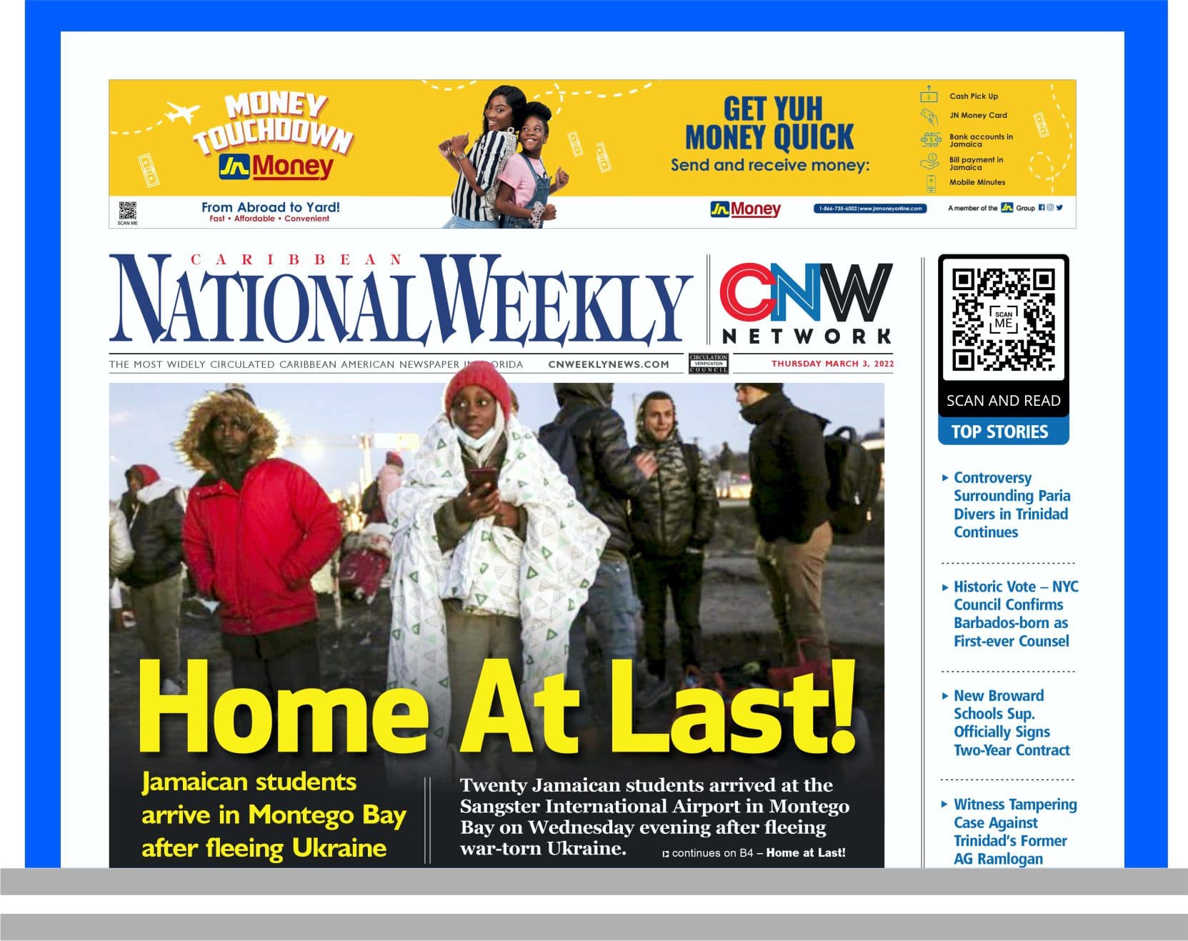 Caribbean National Weekly March 3, 2022