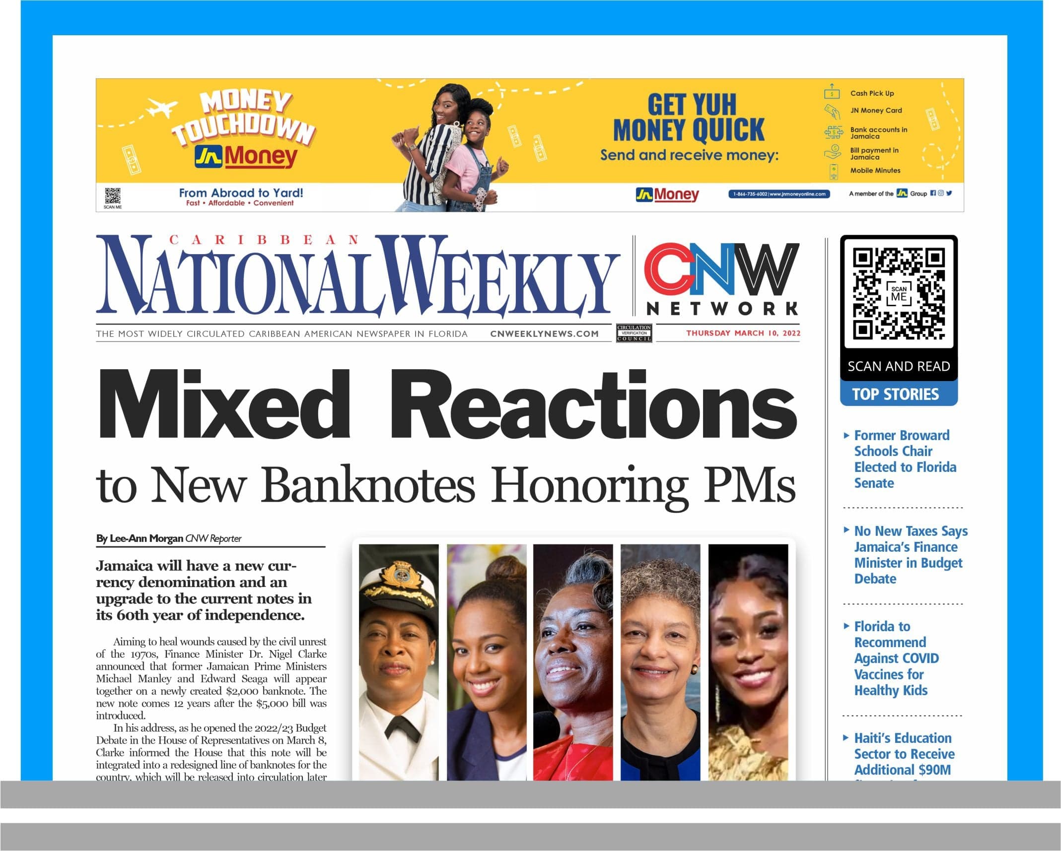Caribbean National Weekly March 10, 2022