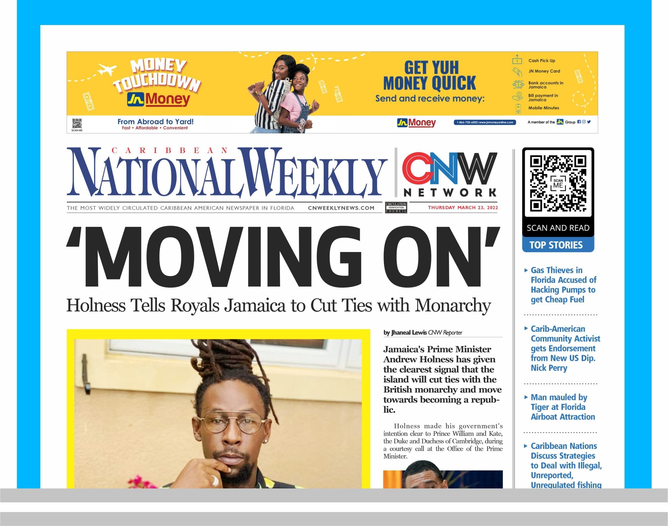 Caribbean National Weekly March 24, 2022