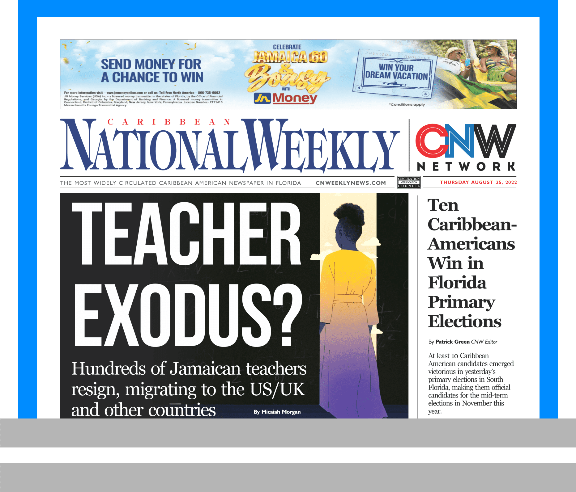 Caribbean National Weekly August 25, 2022
