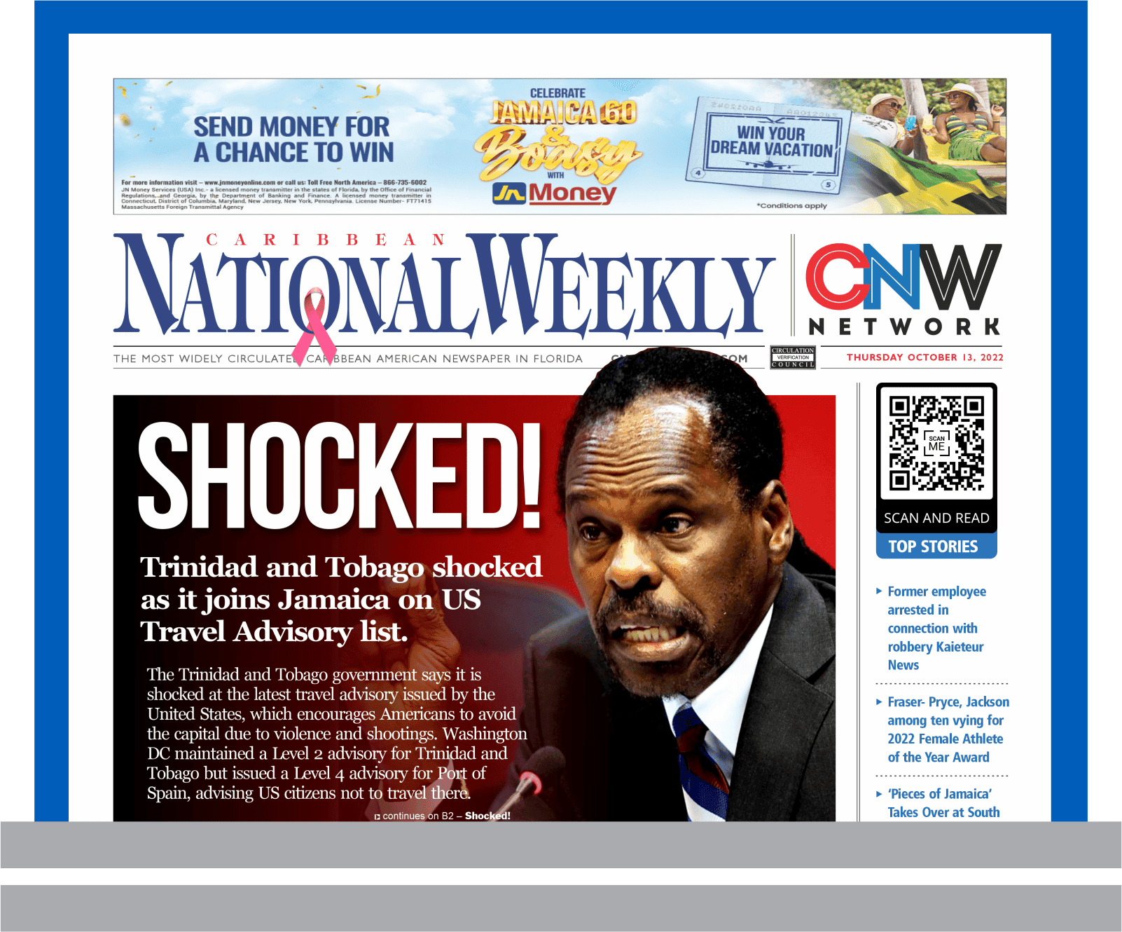 Caribbean National Weekly October 13, 2022