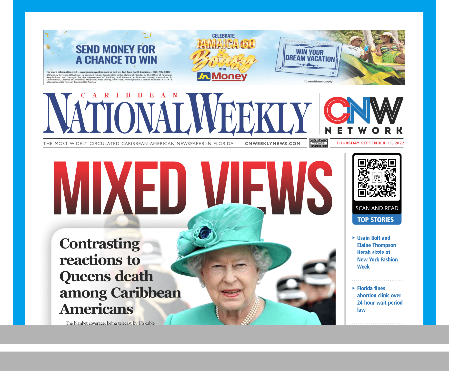 Caribbean National Weekly September 15, 2022