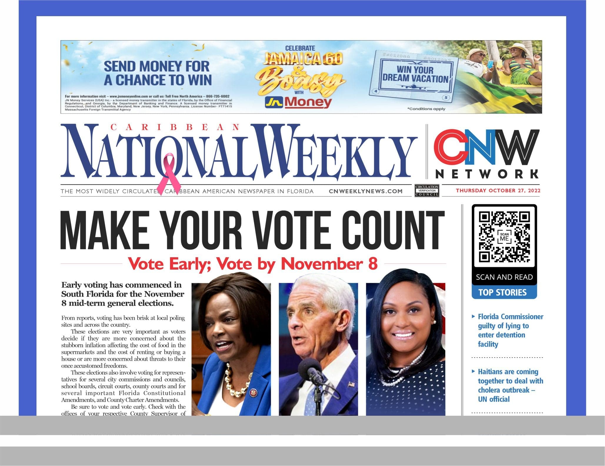 Caribbean National Weekly October 27, 2022