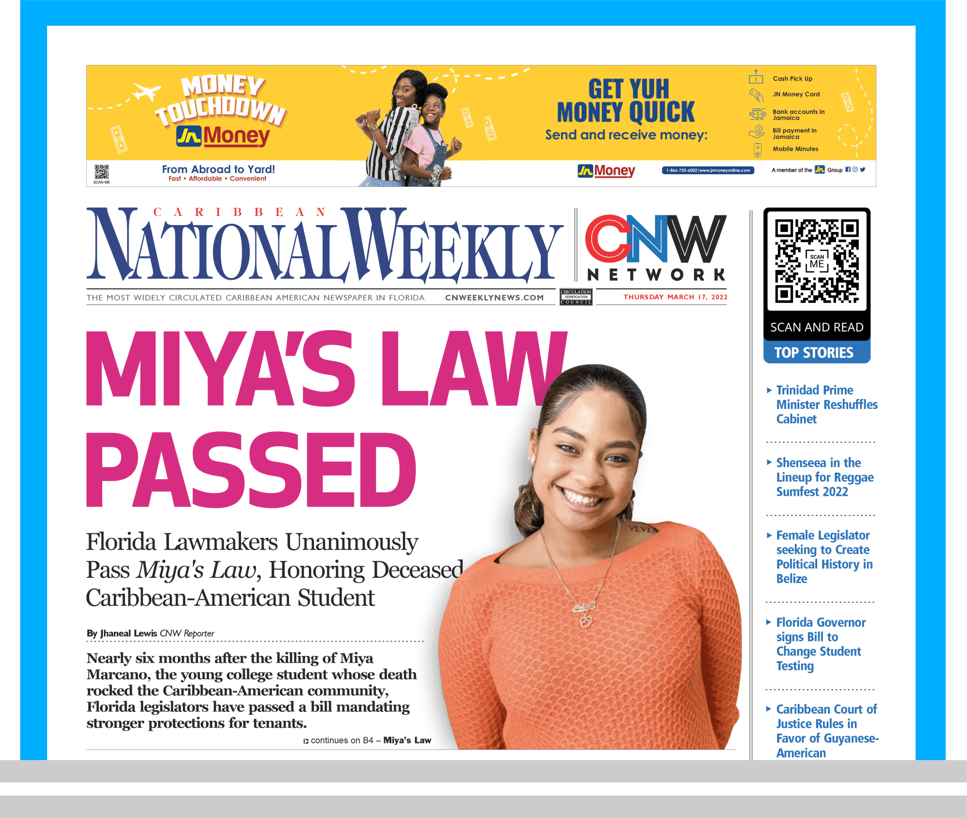 Caribbean National Weekly March 17, 2022