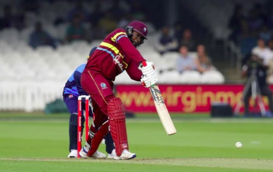 Evin Lewis in op 5 ICC T20 batsmen