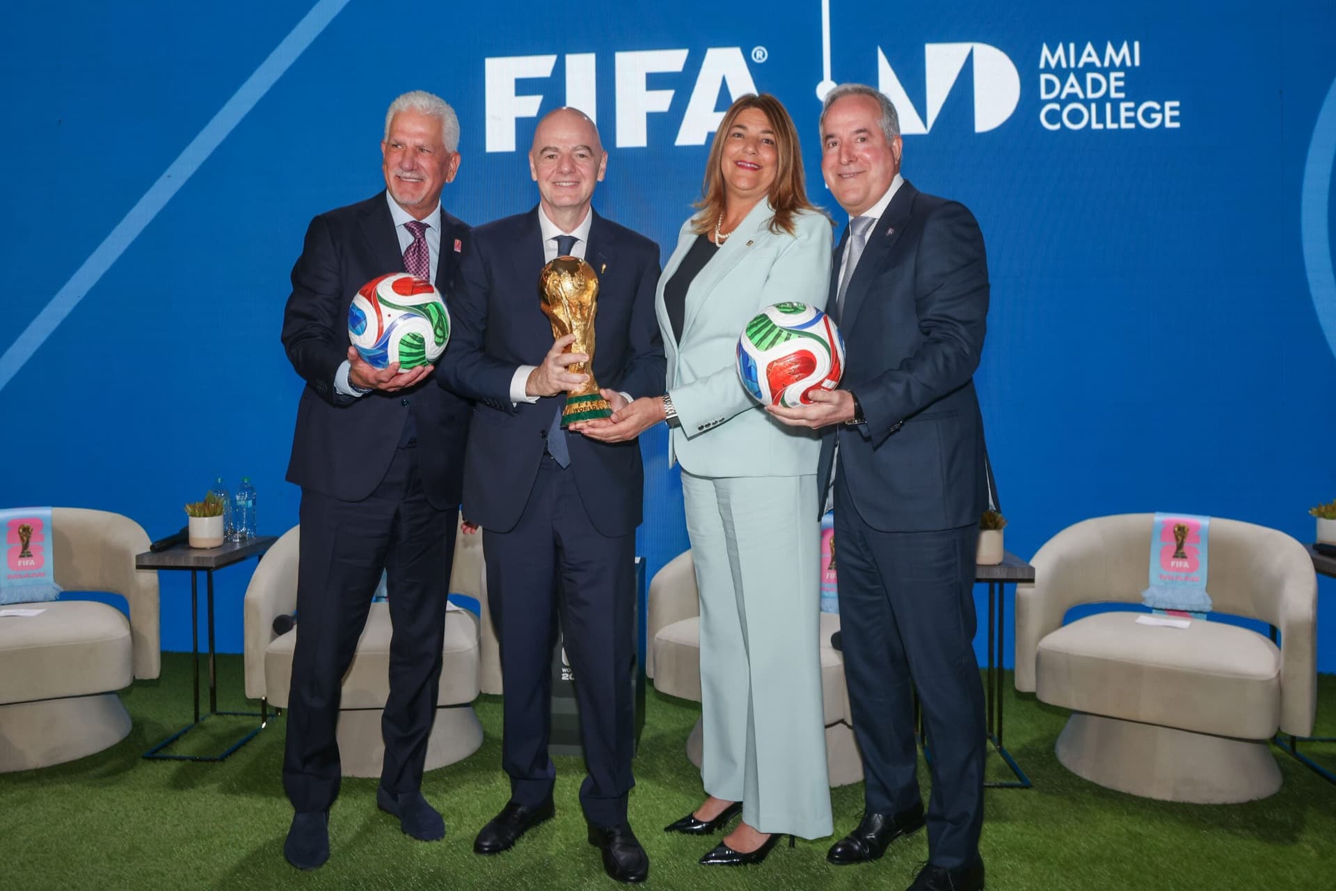 FIFA, Miami Dade College unveil Freedom Tower exhibit