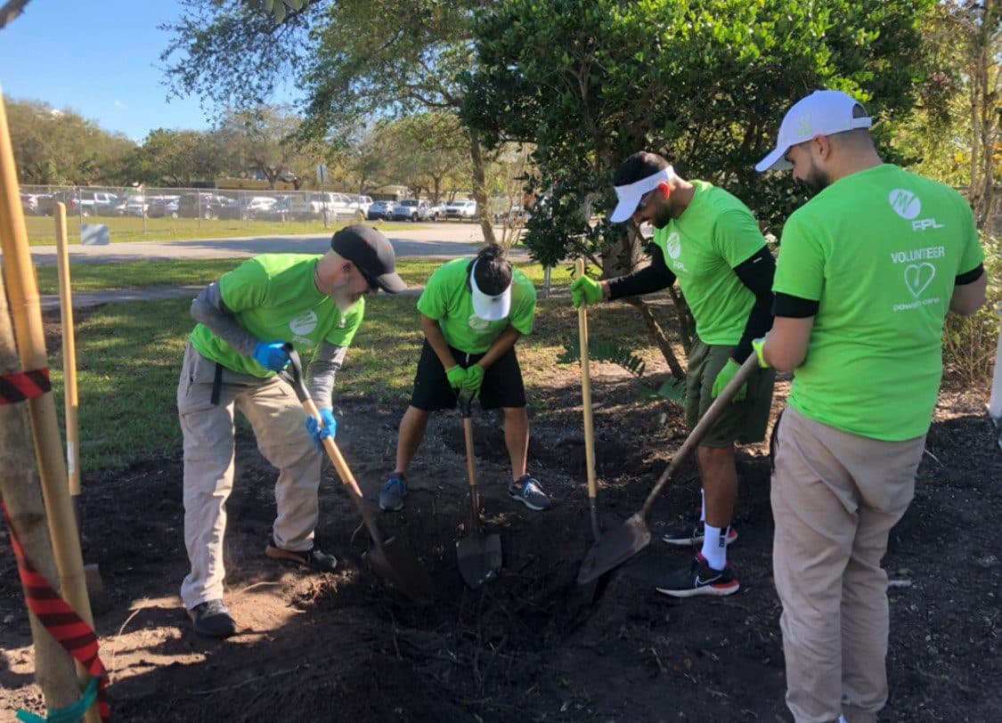 FPL Volunteers Gave Communities a Brighter Look