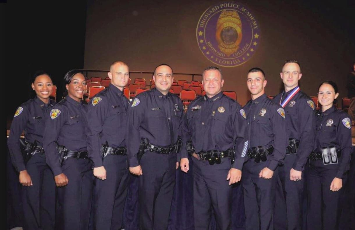 Fort Lauderdale Police Department cadets recognized at Academy graduation