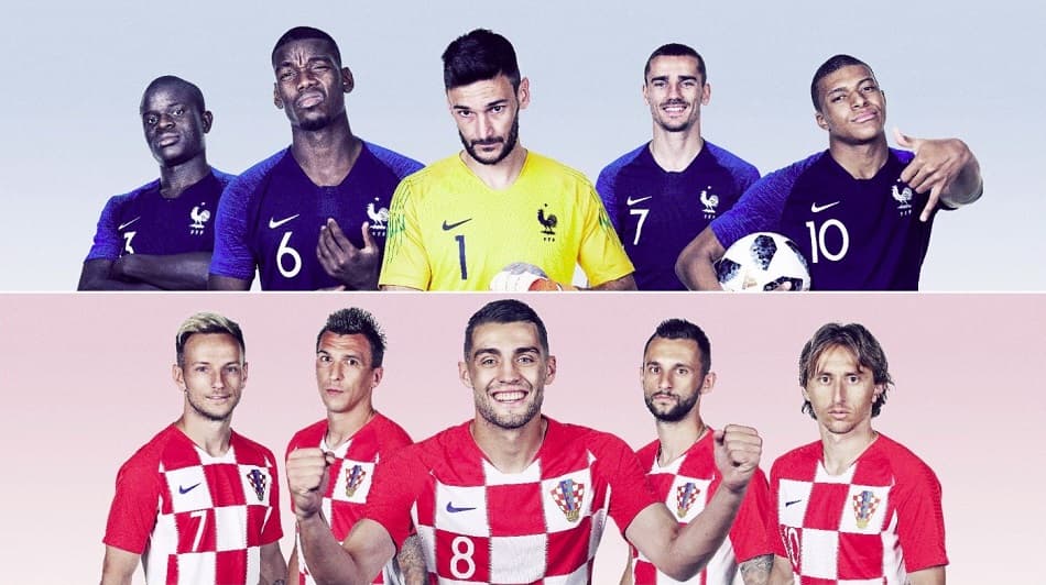 World Cup: It’s now down to two teams – France and Croatia.